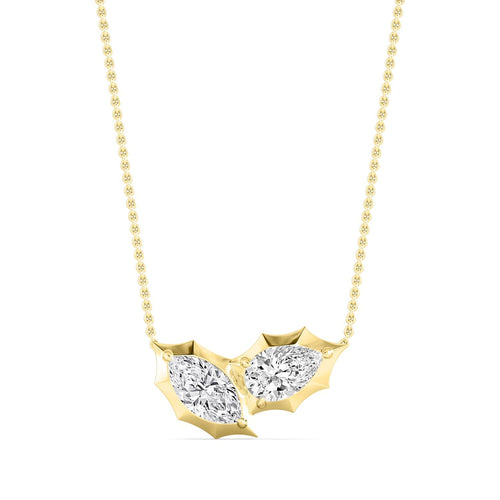 Amara Lune lab grown diamond pendant