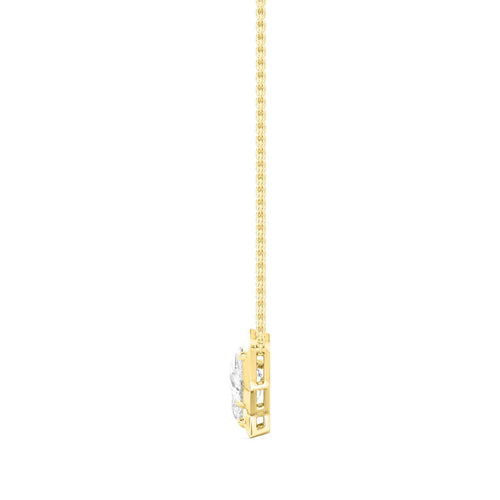 Amara Lune lab grown diamond pendant