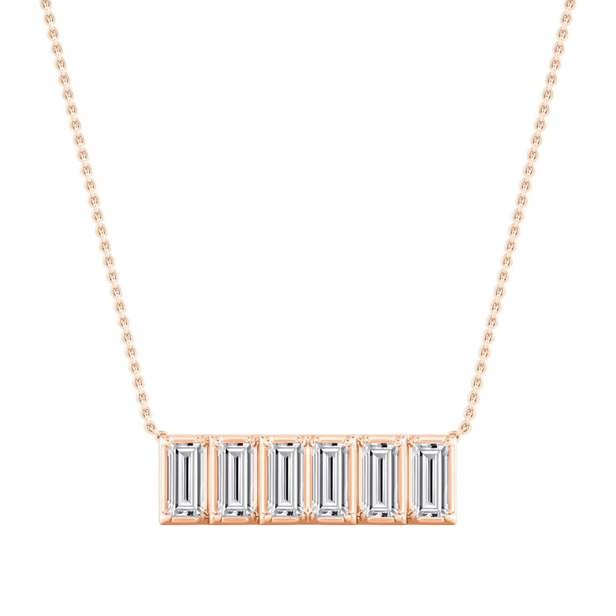 Amara Pearl lab grown diamond pendant