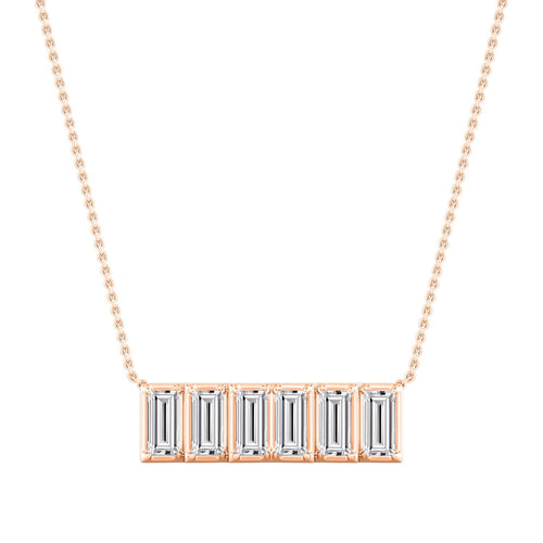 Amara Pearl lab grown diamond pendant