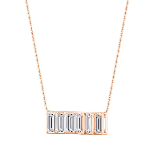 Amara Pearl lab grown diamond pendant