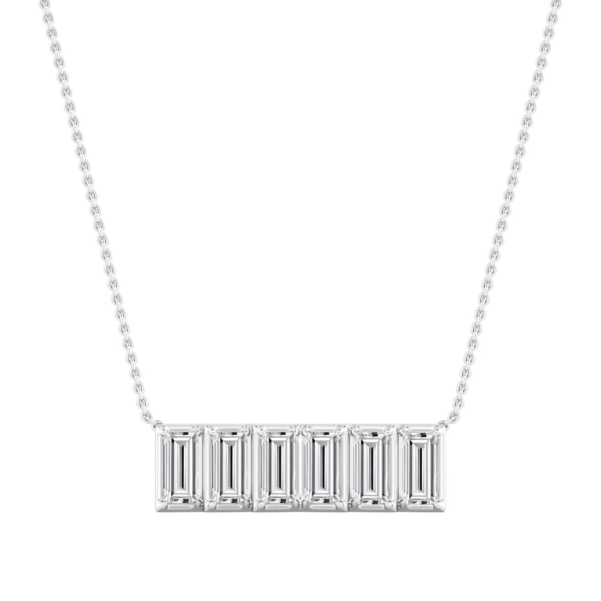 Amara Pearl lab grown diamond pendant