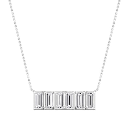 Amara Pearl lab grown diamond pendant