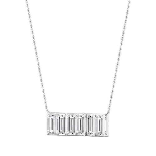 Amara Pearl lab grown diamond pendant