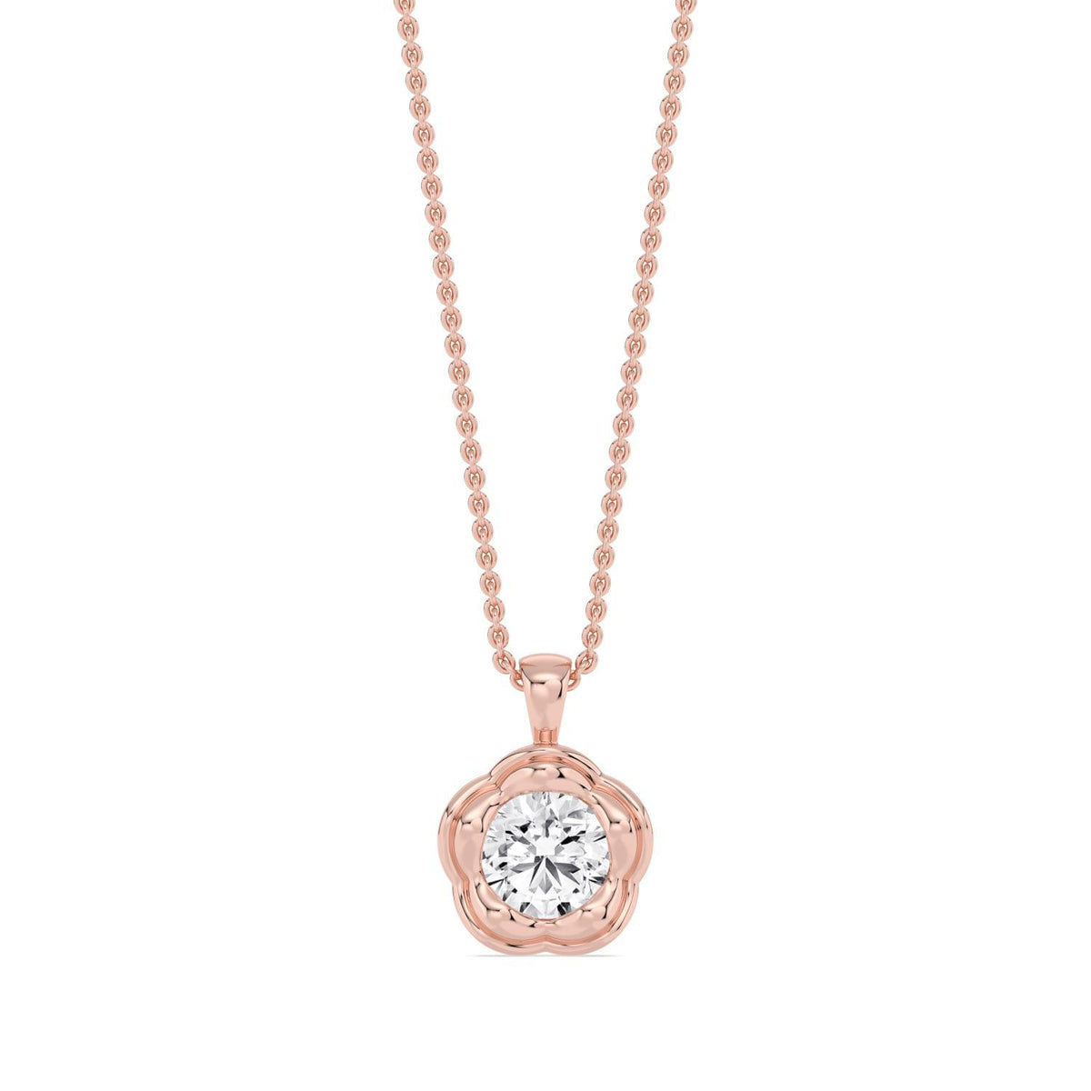 Brielle Belle lab grown diamond pendant
