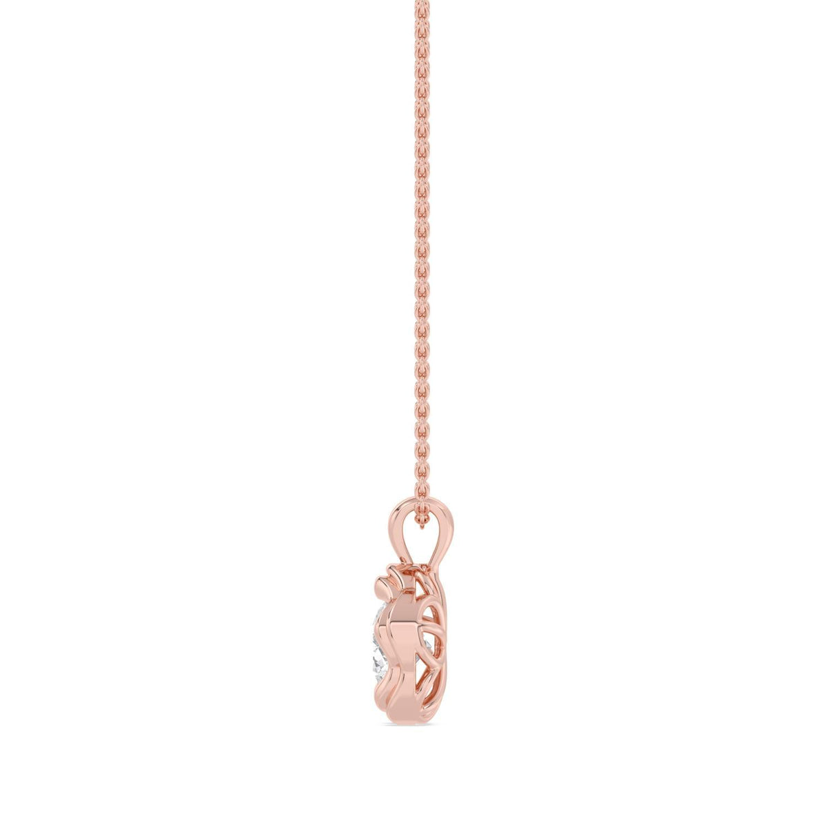 Brielle Belle lab grown diamond pendant