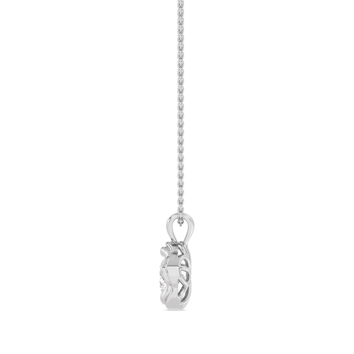 Brielle Belle lab grown diamond pendant