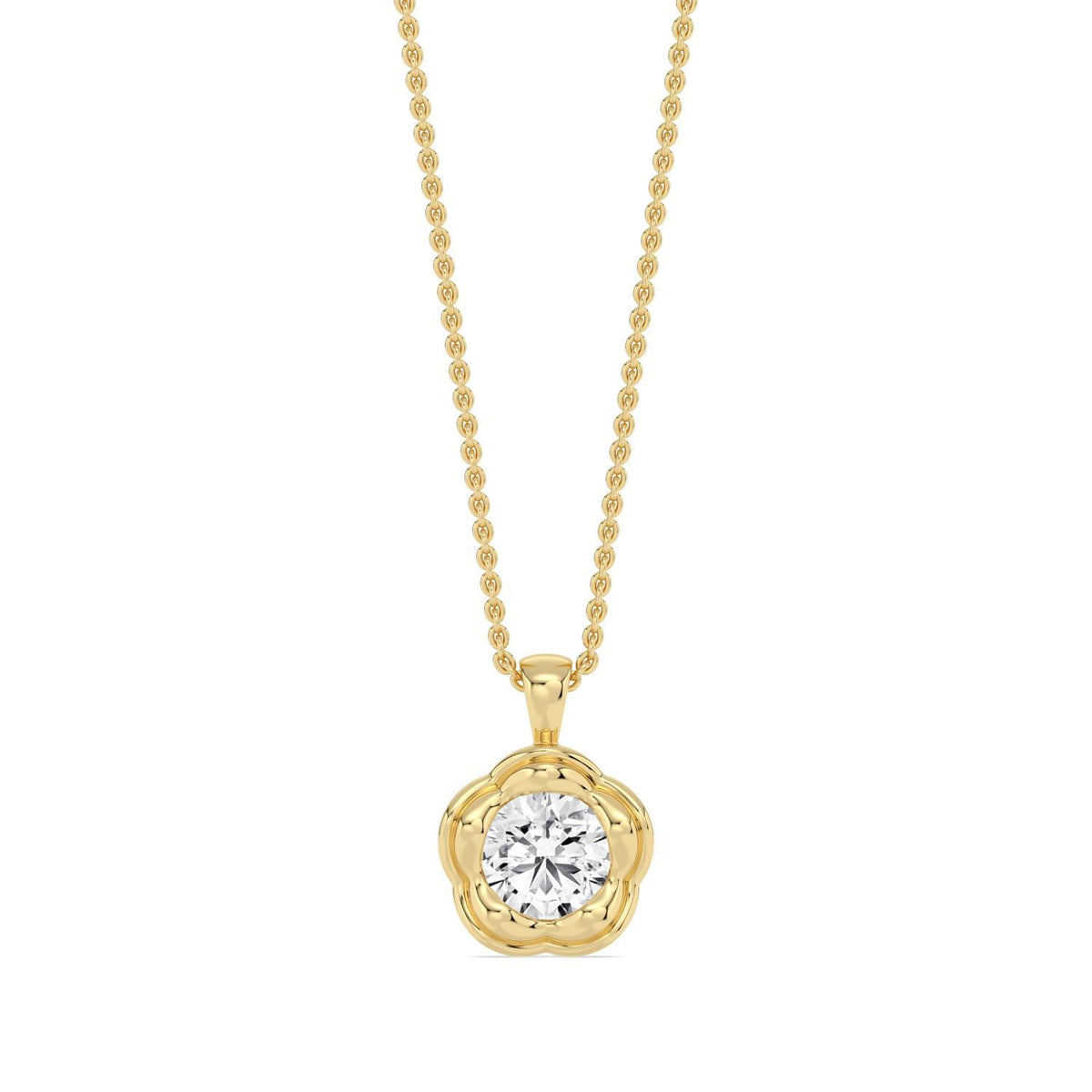 Brielle Belle lab grown diamond pendant