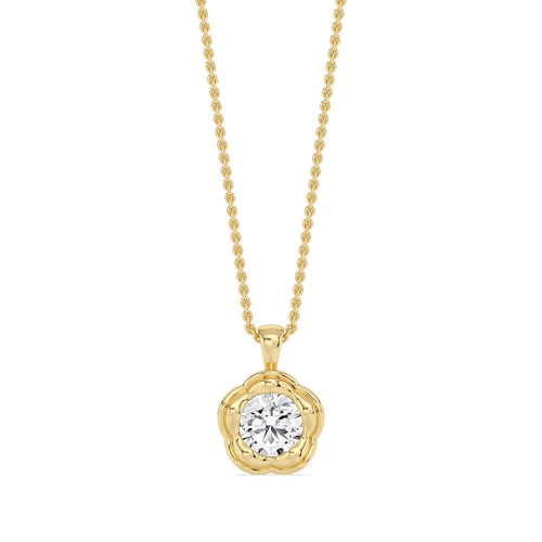 Brielle Belle lab grown diamond pendant