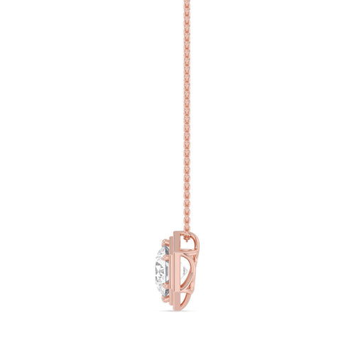 Brielle Bloom lab grown diamond pendant