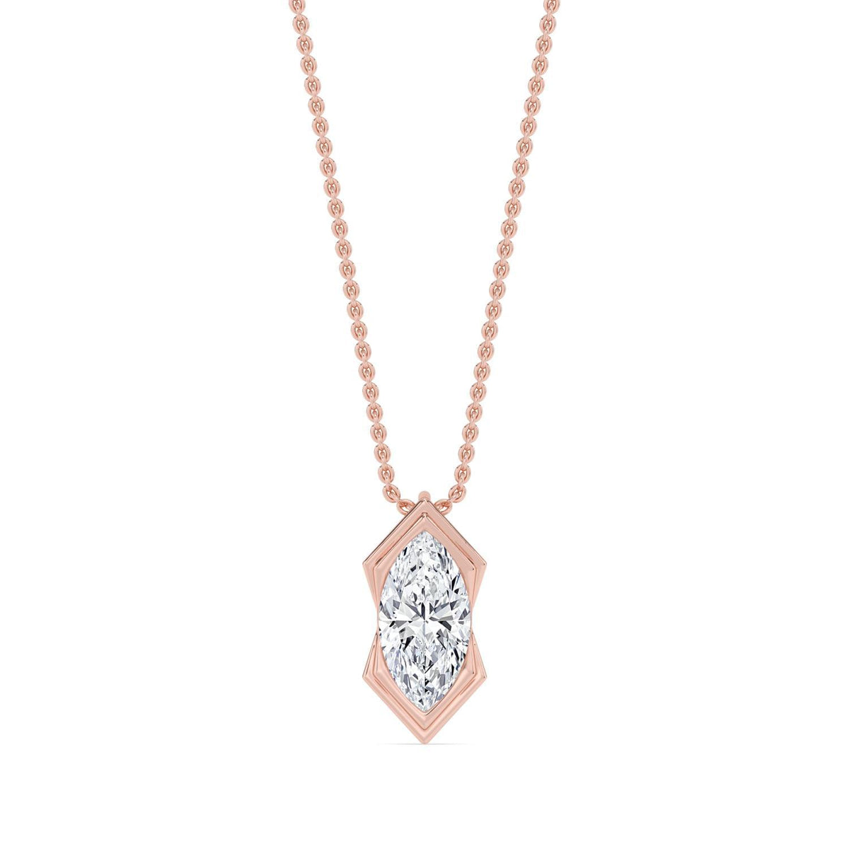Brielle Dawn lab grown diamond pendant