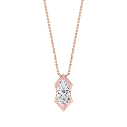 Brielle Dawn lab grown diamond pendant