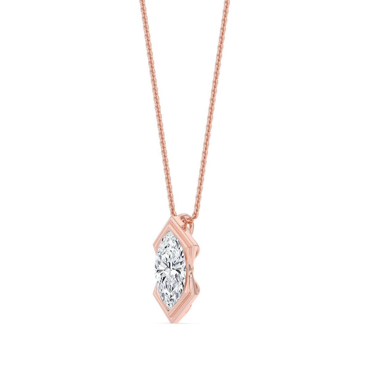 Brielle Dawn lab grown diamond pendant
