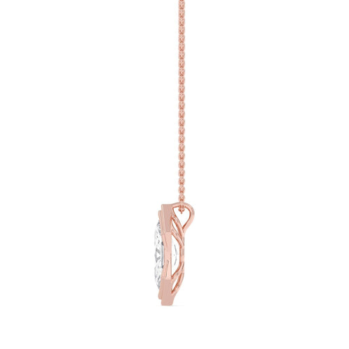 Brielle Dawn lab grown diamond pendant