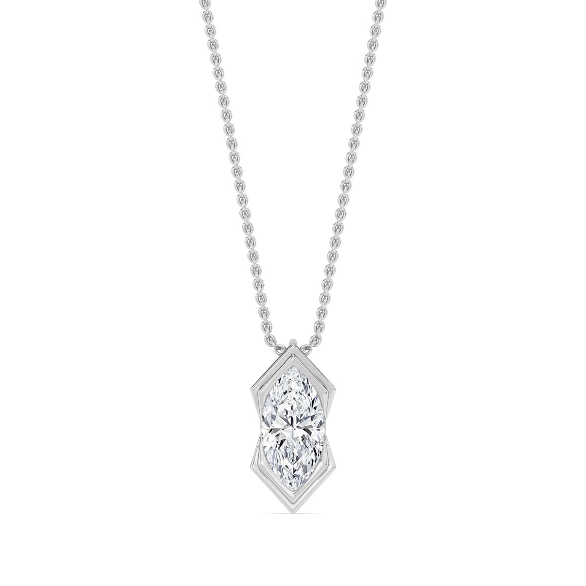 Brielle Dawn lab grown diamond pendant
