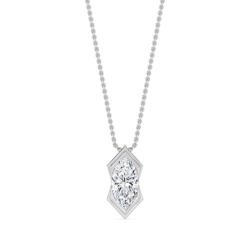 Brielle Dawn lab grown diamond pendant