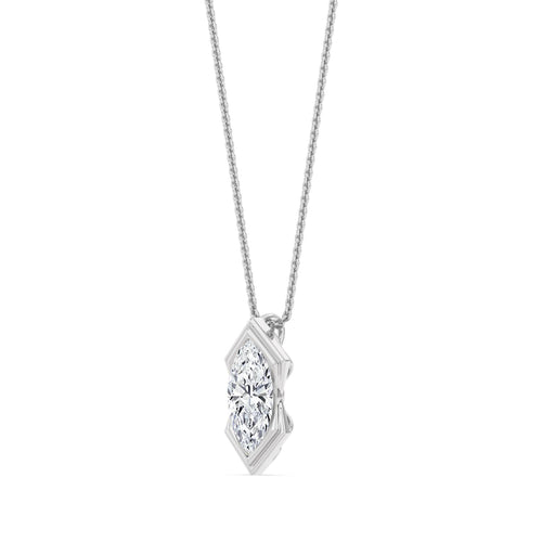 Brielle Dawn lab grown diamond pendant