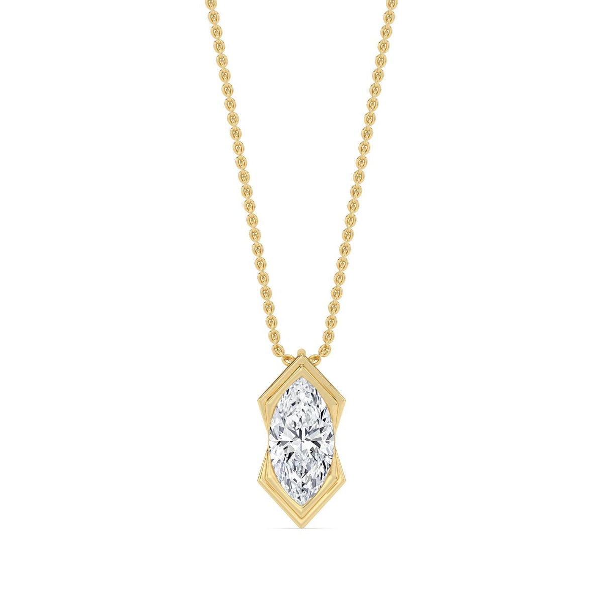 Brielle Dawn lab grown diamond pendant