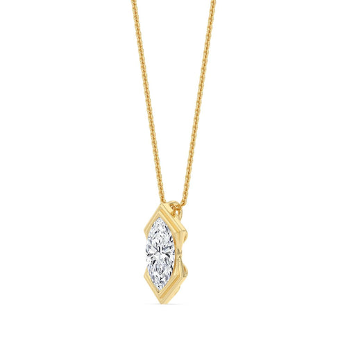 Brielle Dawn lab grown diamond pendant