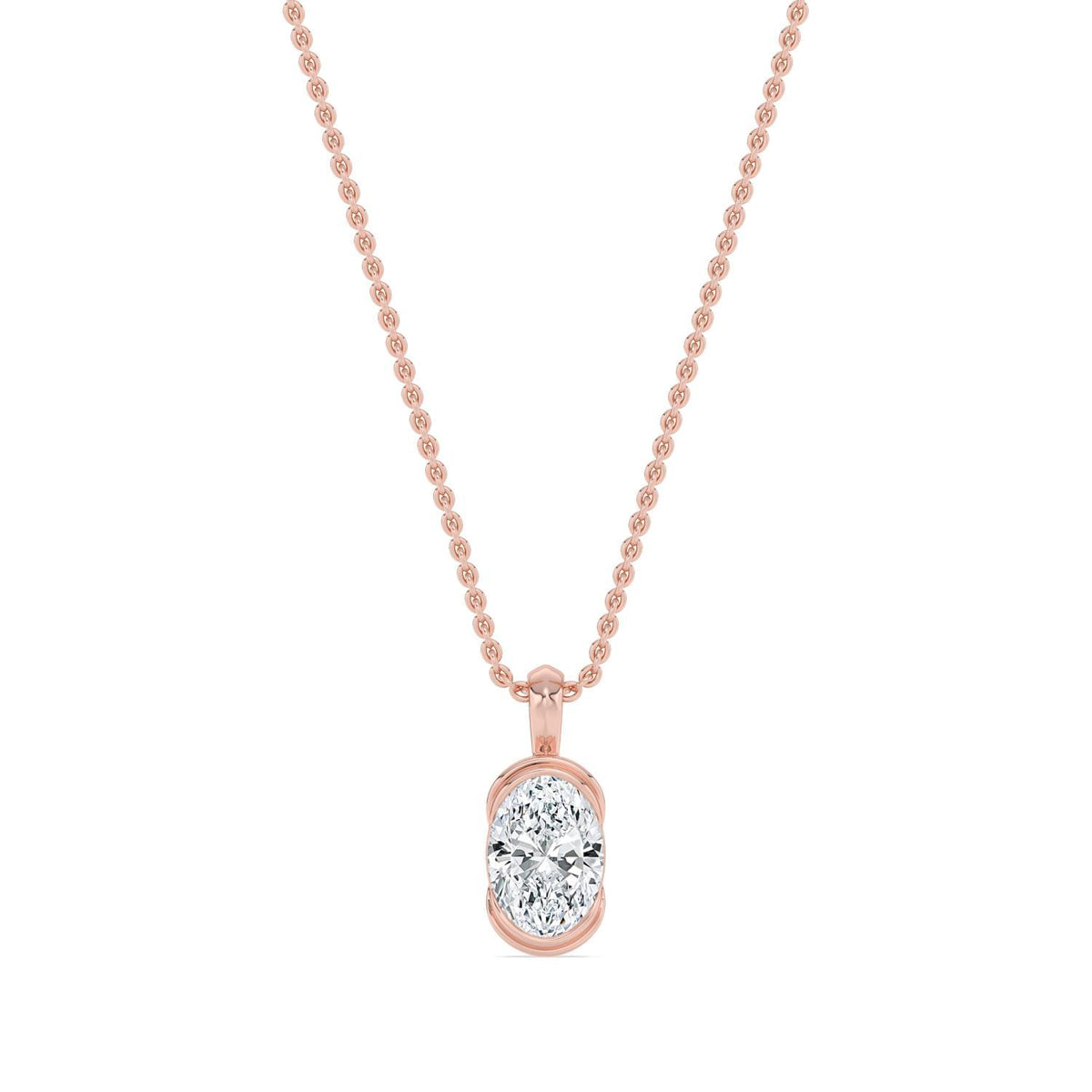 Brielle Grace lab grown diamond pendant
