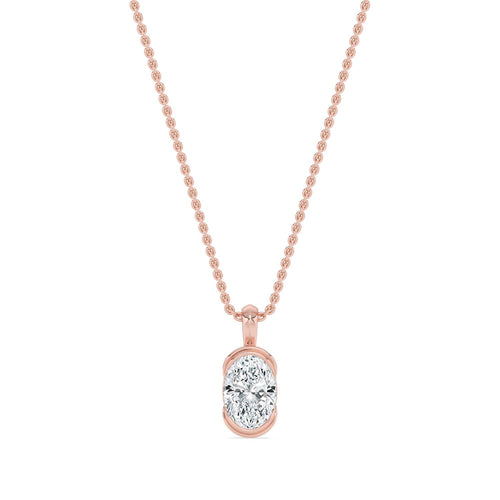 Brielle Grace lab grown diamond pendant