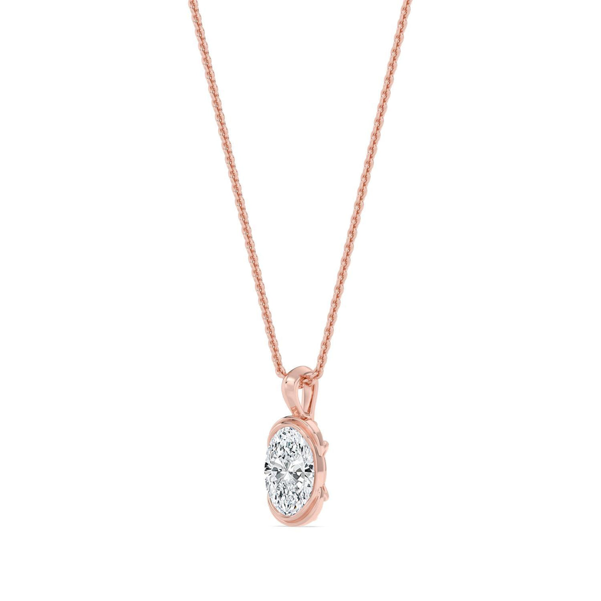 Brielle Grace lab grown diamond pendant