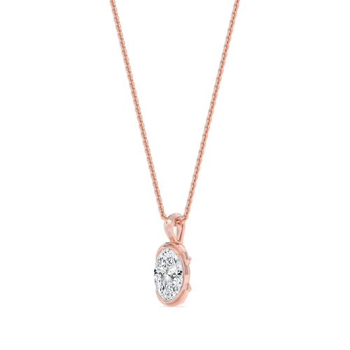 Brielle Grace lab grown diamond pendant