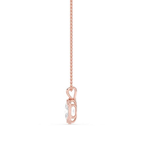 Brielle Grace lab grown diamond pendant