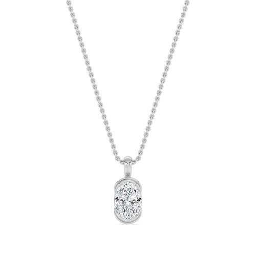 Brielle Grace lab grown diamond pendant