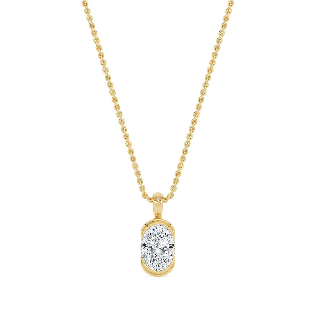Brielle Grace lab grown diamond pendant
