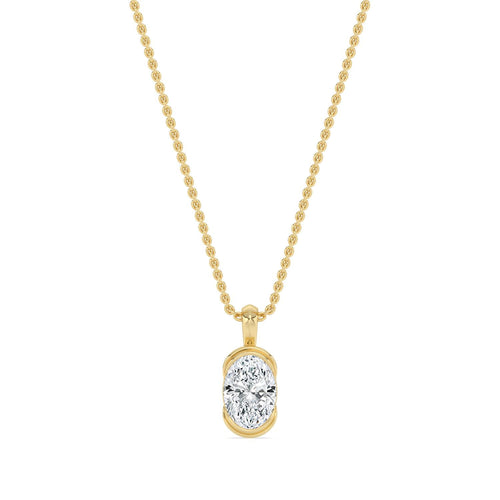 Brielle Grace lab grown diamond pendant