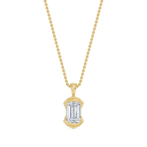 Brielle Joy lab grown diamond pendant