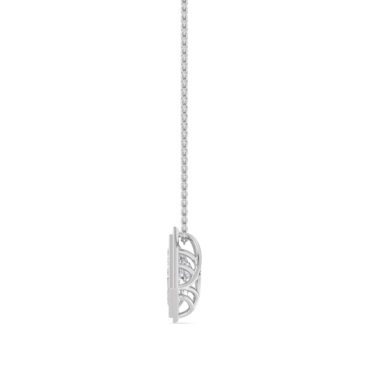 Brielle Lune lab grown diamond pendant