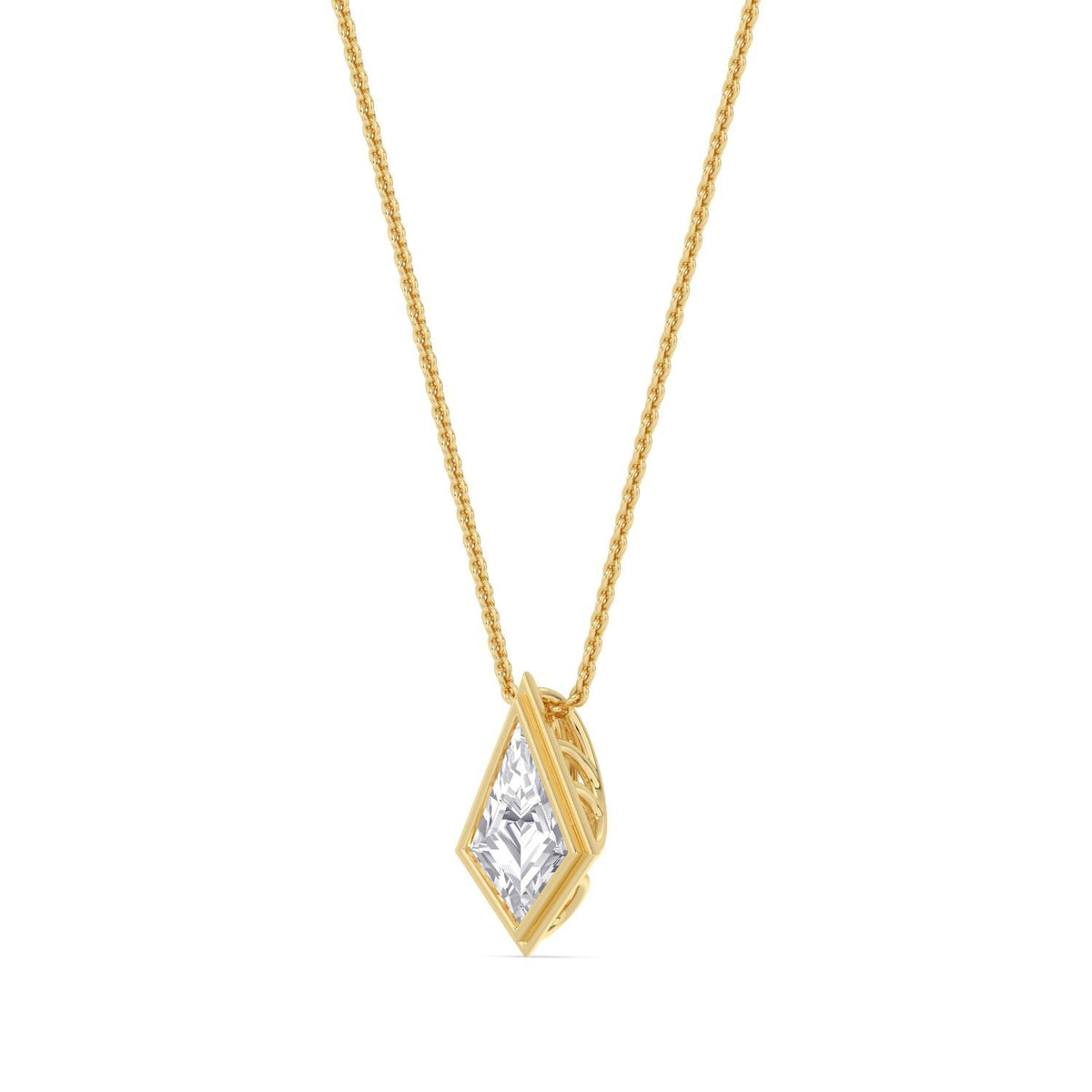 Brielle Lune lab grown diamond pendant