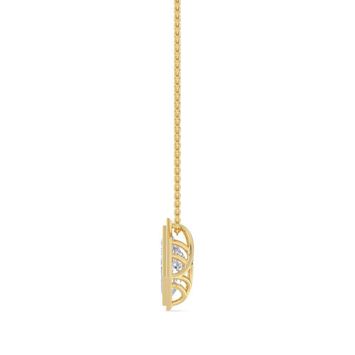Brielle Lune lab grown diamond pendant
