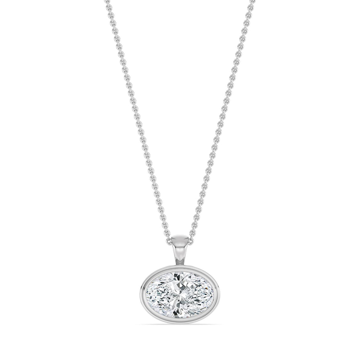 Brielle Vale lab grown diamond pendant