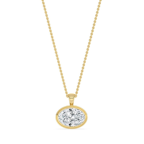 Brielle Vale lab grown diamond pendant