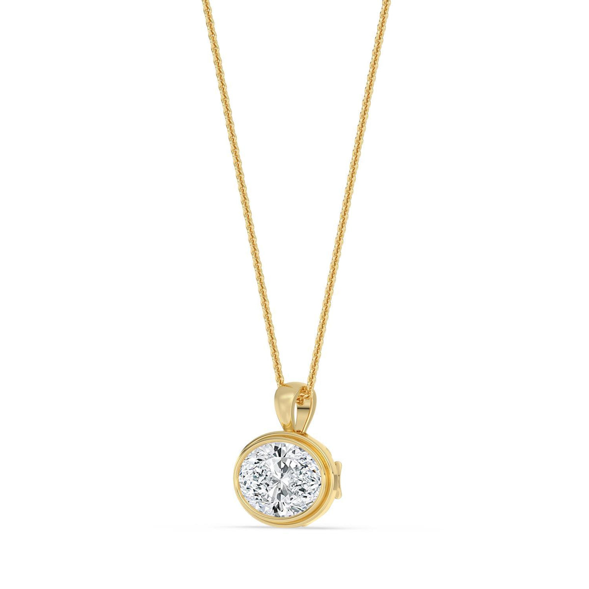 Brielle Vale lab grown diamond pendant