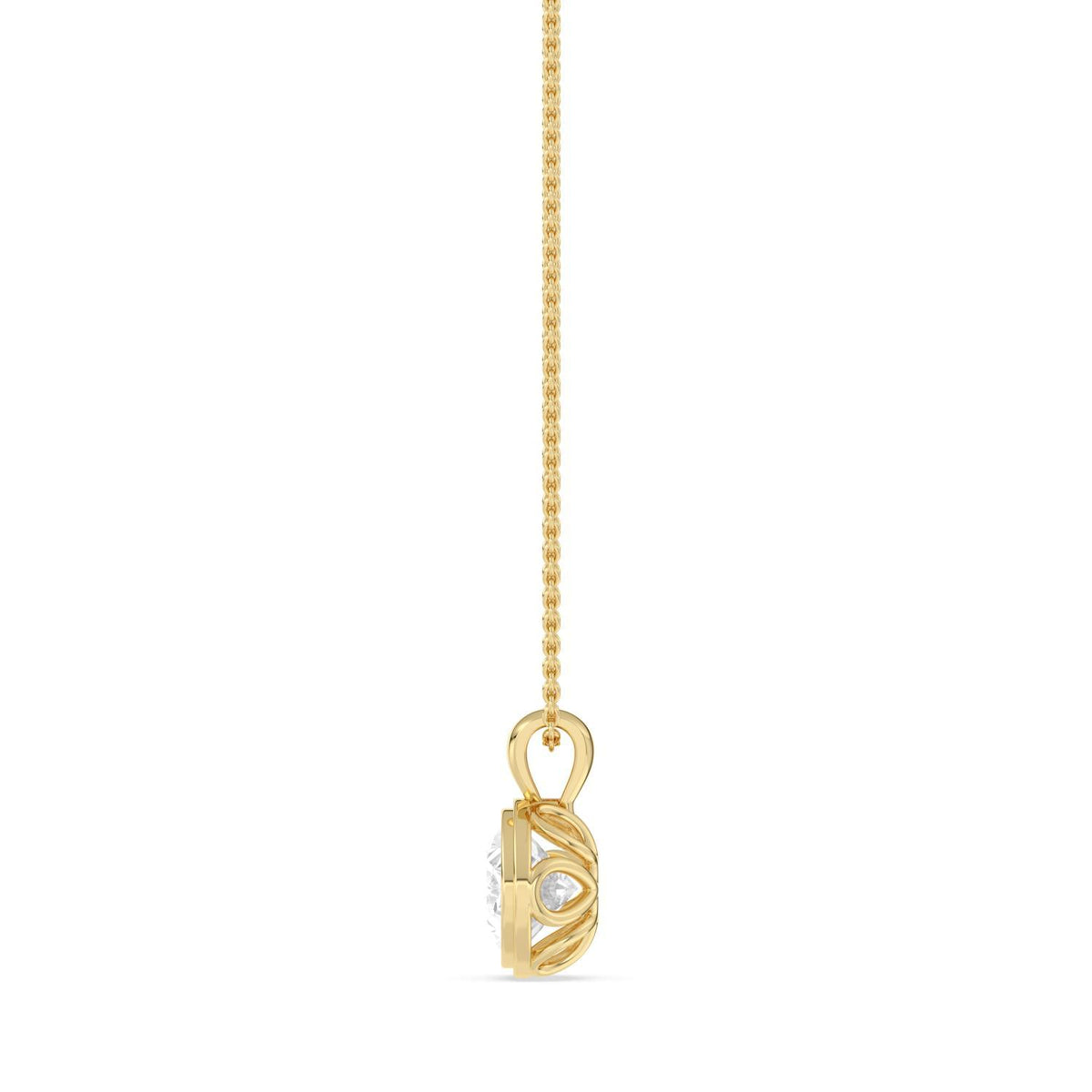 Brielle Vale lab grown diamond pendant