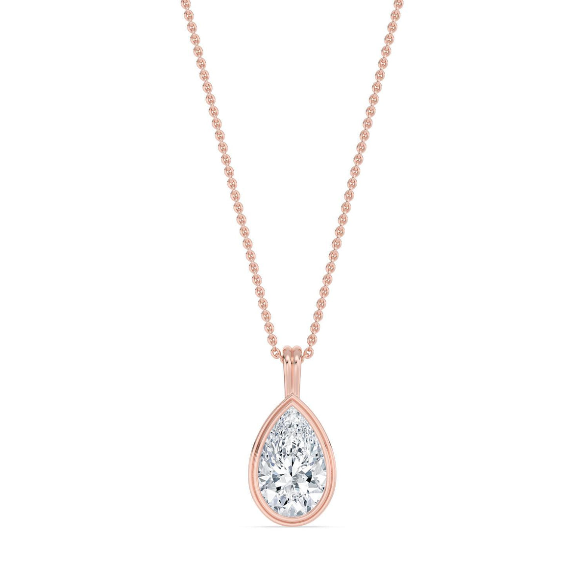 Camille Belle lab grown diamond pendant