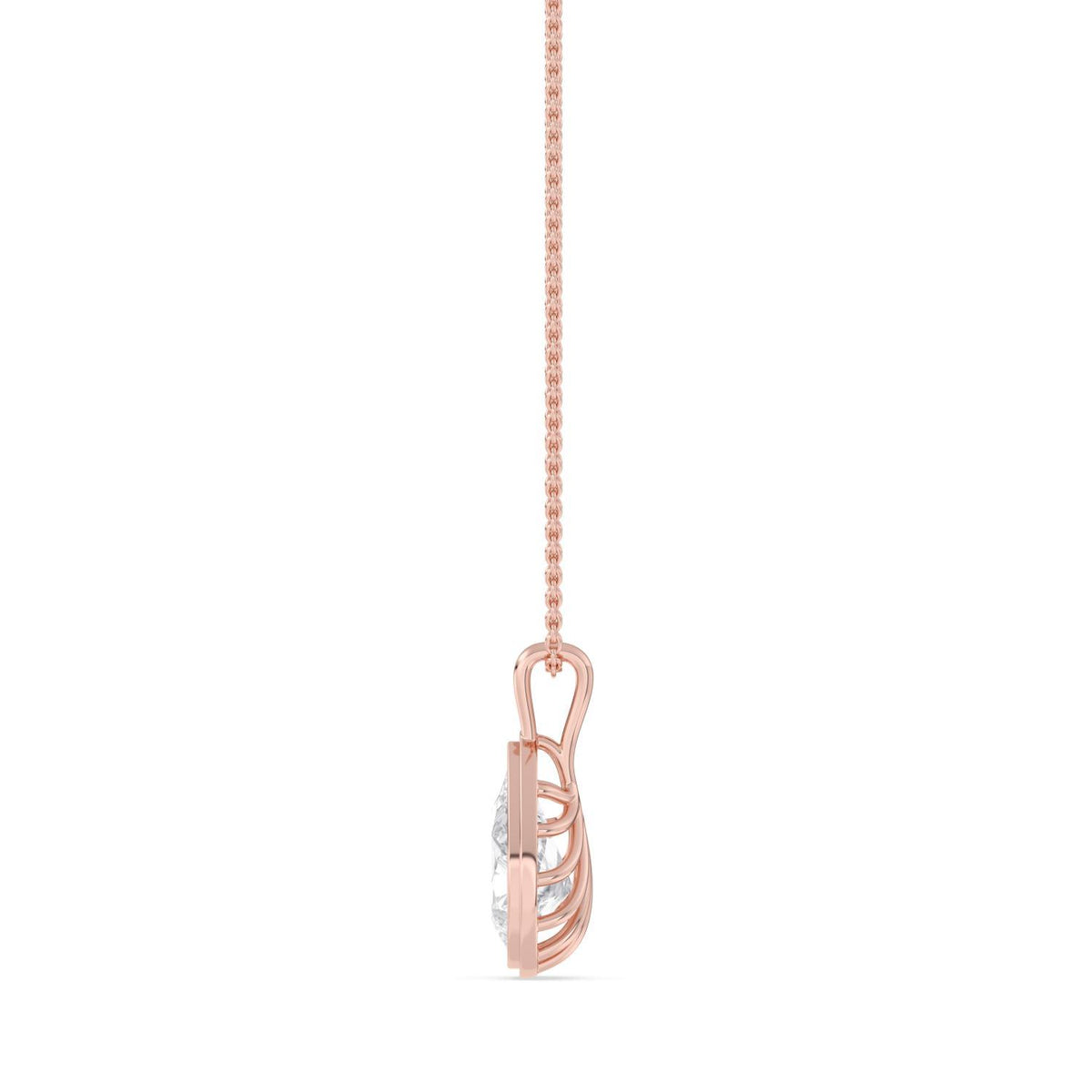 Camille Belle lab grown diamond pendant
