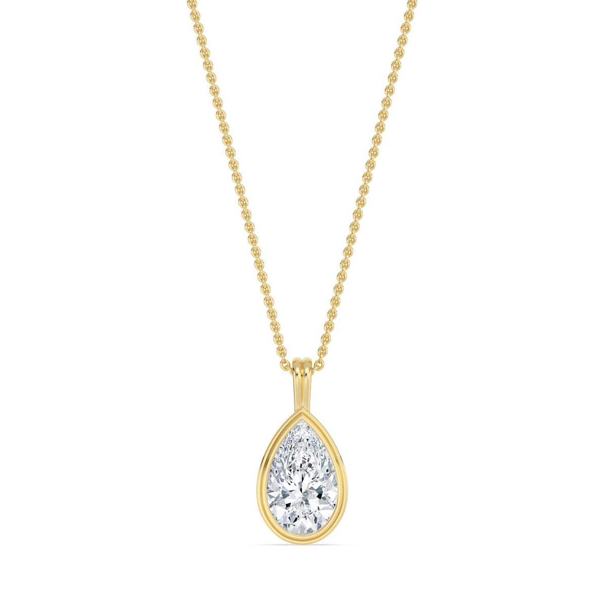 Camille Belle lab grown diamond pendant