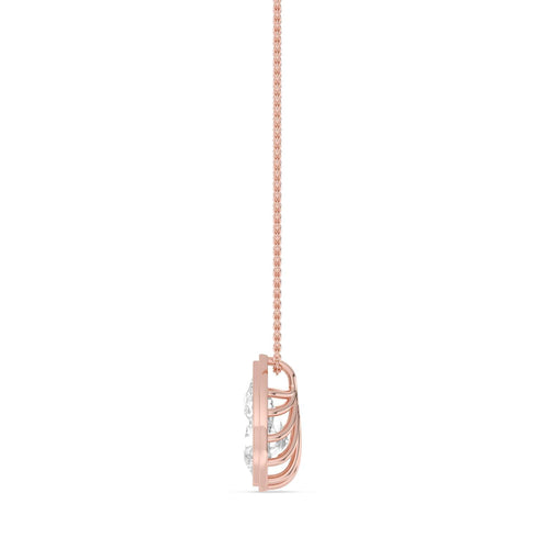 Camille Bloom lab grown diamond pendant