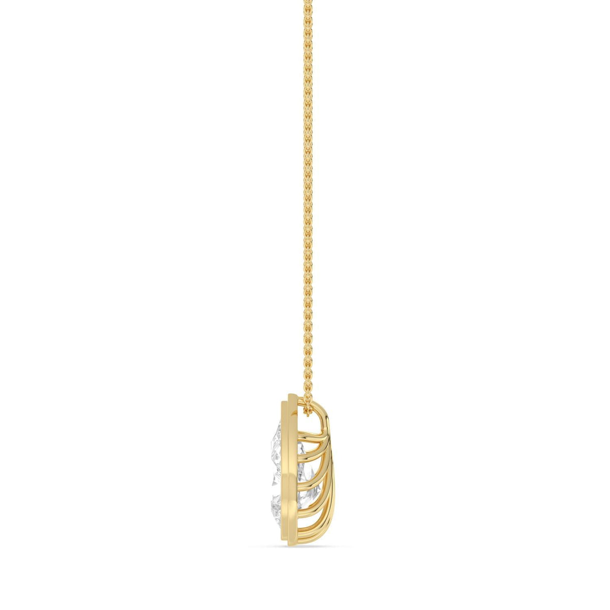 Camille Bloom lab grown diamond pendant