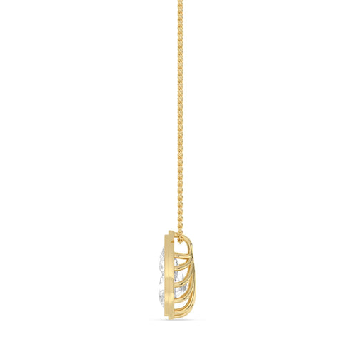 Camille Bloom lab grown diamond pendant