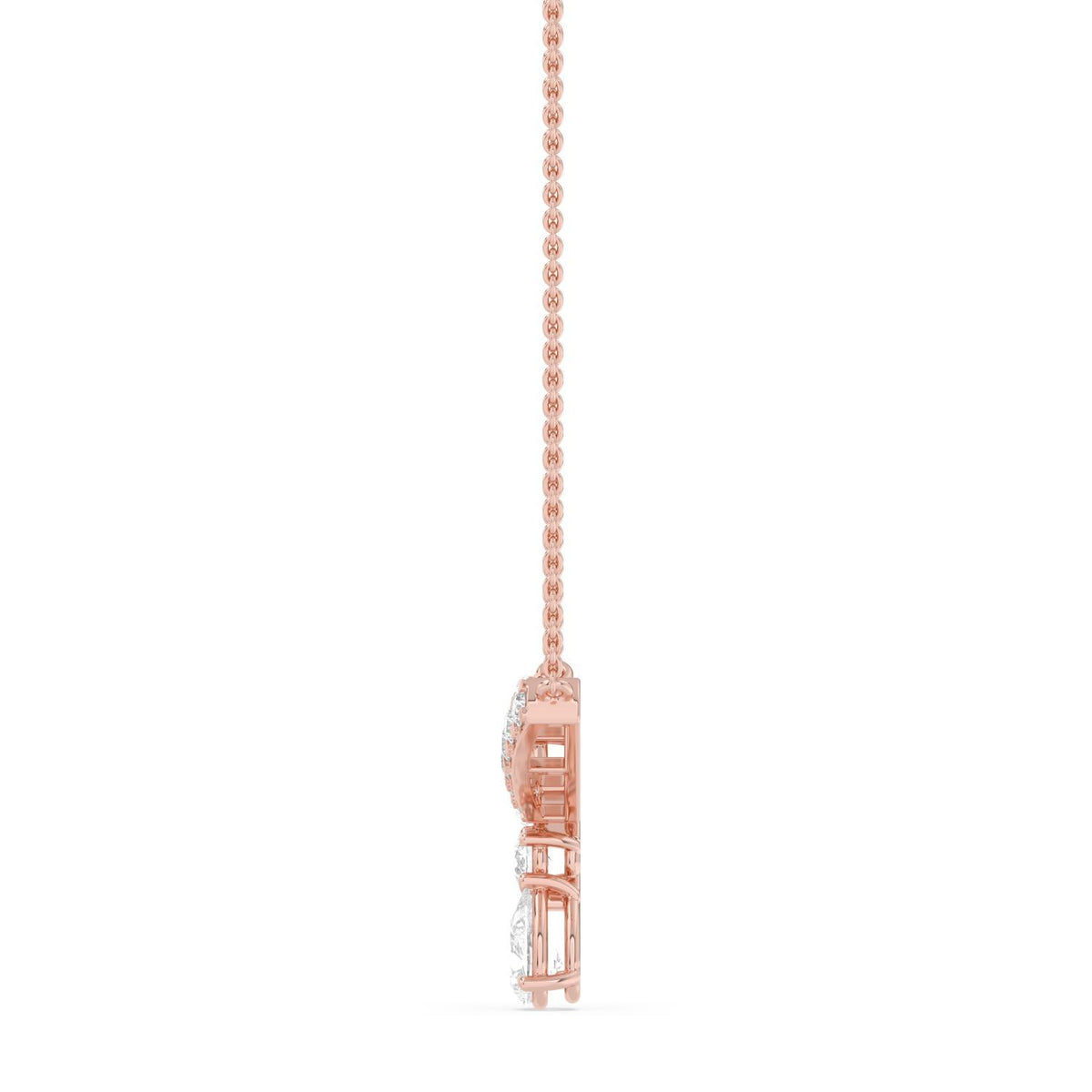 Camille Dawn lab grown diamond pendant