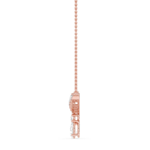 Camille Dawn lab grown diamond pendant
