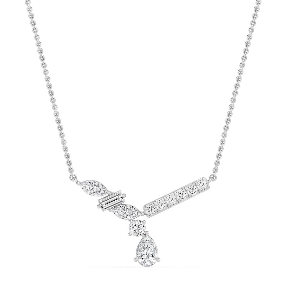 Camille Dawn lab grown diamond pendant