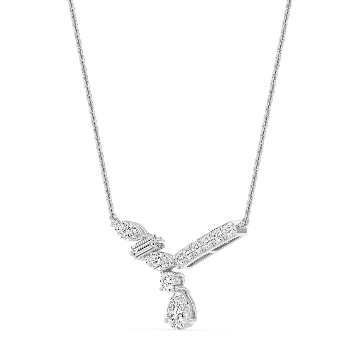 Camille Dawn lab grown diamond pendant