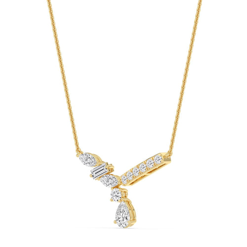 Camille Dawn lab grown diamond pendant